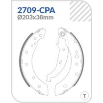 Sapata de Freio Traseiro Peugeot 207 2009 a 2015 COBREQ Sapata de Freio Traseiro Peugeot 207 2009 a 2015 COBREQ