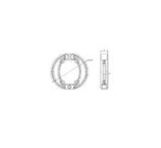 Sapata Freio Cg 125 0312Cp Cobreq