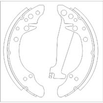 SAPATA FREIO para GOL G5 08/