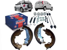 Sapata Freio Traseiro Fiesta Ecosport 1.0 1.6 2003 04 05 06 2012 FRAS-LE + Reparo de Molas CECCARELI