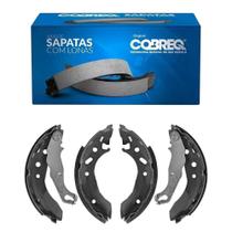 Sapata Lona Freio Celta Prisma Traseira Girling Cobreq