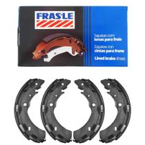 Sapata Lona Freio Mitsubishi L200 2006 a 2018 Traseira Akebono Frasle MI370CP Sapata Lona Freio Mitsubishi L200 2006 a 2018 Traseira Akebono Frasle MI370CP