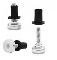 Sapata Niveladora 1/4 Com Bucha 120 Peças Sapata Niveladora 1/4 Com Bucha 120 Peças