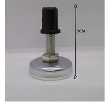Sapata Niveladora 5/16 32mm C/ Bucha P/móveis Kit 10 Peças Sapata Niveladora 5/16 32mm C/ Bucha P/móveis Kit 10 Peças