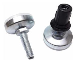 Sapata Niveladora 5/16 32mm C/bucha Pé Móveis Kit C/12 Pçs