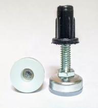 Sapata Pe Niveladora 1/4 20mm C/bucha P/ Móveis Kit C/12 Uni Sapata Pe Niveladora 1/4 20mm C/bucha P/ Móveis Kit C/12 Uni