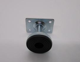 Sapata Regulável 3/8 Chapa 04 Furos Para Moveis 176 Unidades