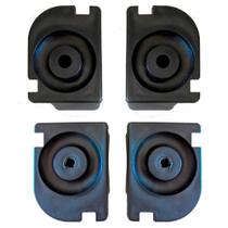 Sapatas para caixa/carrinho 370 litros jsn (kit com 2 pares)