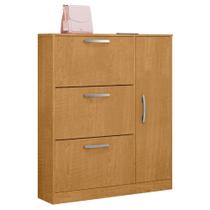 Sapateira 1 Prateleira e 4 Portas Cordeiro Naturalle Sapateira 1 Prateleira e 4 Portas Cordeiro Naturalle