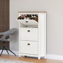 Sapateira 3 Gavetas Topázio 100% Madeira Maciça Sapateira 3 Gavetas Topázio 100% Madeira Maciça