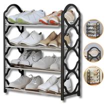 Sapateira 4 andares Grande Organizador de Sapatos Tenis 8 Pares Desmontavel Movel Sapatos Livros
