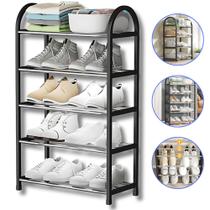 Sapateira 4 andares Grande Organizador de Sapatos Tenis 8 Pares Desmontavel Multiuso Sapatos Livros Sapateira 4 andares Grande Organizador de Sapatos Tenis 8 Pares Desmontavel Multiuso Sapatos Livros