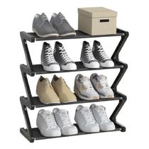 Sapateira 8 Pares Organizador 4 Níveis Porta Sapatos Tênis Sapateira 8 Pares Organizador 4 Níveis Porta Sapatos Tênis