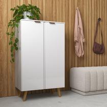 Sapateira Armário Multiuso com 2 Portas e 3 Prateleiras Organizador para Hall e Entrada Tênis Sapato Sapateira Armário Multiuso com 2 Portas e 3 Prateleiras Organizador para Hall e Entrada Tênis Sapato