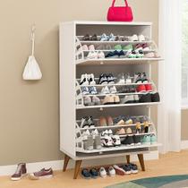 Sapateira Armário Organizador De Sapato 3 Porta Basculante Para Quarto e Hall de Entrada