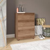 Sapateira Balcão Cômoda Multiuso Organizador Quarto Sala 4 Portas 12 Pares Basculante Marrom Madeira Sapateira Balcão Cômoda Multiuso Organizador Quarto Sala 4 Portas 12 Pares Basculante Marrom Madeira