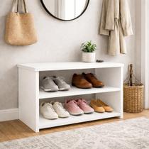 Sapateira Banco Para Hall De Entrada Quarto Organizador Sapateira Banco Para Hall De Entrada Quarto Organizador