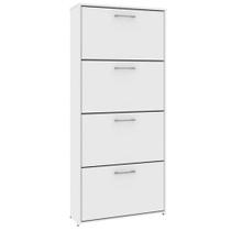Sapateira Carol 4 Portas J e a Cor Branco Sapateira Carol 4 Portas J e a Cor Branco