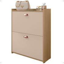 Sapateira Closet Vertical Organizadora 12 Pares Calçados Unissex Prateleira 2 Andares Gavetas Basculante Hanover/Fendi - Lojas RPM Sapateira Closet Vertical Organizadora 12 Pares Calçados Unissex Prateleira 2 Andares Gavetas Basculante Hanover/Fendi - Lojas RPM