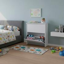 Sapateira com 2 Portas Multiuso Organizadora Para Quarto e Closet