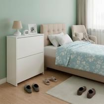 Sapateira com 2 Portas Organizadora Para Quarto e Closet - Kelan Sapateira com 2 Portas Organizadora Para Quarto e Closet - Kelan