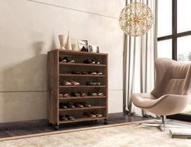 Sapateira com Rodizio Panama Castani Casa Moderna Sapateira com Rodizio Panama Castani Casa Moderna