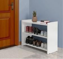 Sapateira de Hall/ Mesa de Centro - 3 Prateleiras (Premium) MULTIUSO - Bella Vercelli