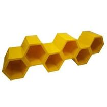 Sapateira de Plástico Colmeia Infantil Ideal para Espaços Kids e Playgrounds