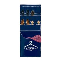 Sapateira De Porta 12 Divisórias Com Cesto Vertical Organizador TNT