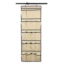 Sapateira de porta e parede 20 sapatos divisorias organizador vertical gigante com capacidade para 10 pares dobravel clo