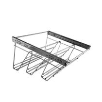 Sapateira deslizante Tripla extensível cromada 8026 Jomer Sapateira deslizante Tripla extensível cromada 8026 Jomer