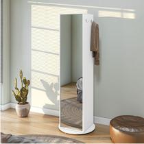 Sapateira Esthela com Espelho e Base Giratória Móveis Lopas Sapateira Esthela com Espelho e Base Giratória Móveis Lopas