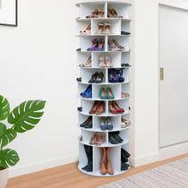 Sapateira Giratória Com Divisória Para Botas 2.25m Branca Sapateira Giratória Com Divisória Para Botas 2.25m Branca