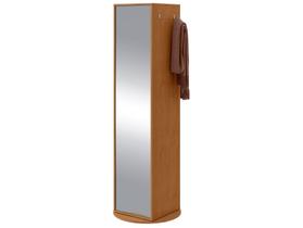 Sapateira Giratória Com Espelho Esthela Amêndoa Clean Lopas