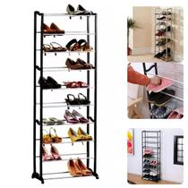 Sapateira Grande Organizadora De Sapato Tenis Chinelo 10 Andares Vertical Entrada de Hall Armazena 20 Pares De Sapatos