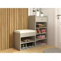 Sapateira Hall Off White - Patrimar Sapateira Hall Off White - Patrimar