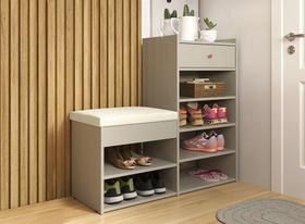 Sapateira Hall Off White - Patrimar Sapateira Hall Off White - Patrimar