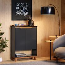 Sapateira Hall Vertical com 2 portas Flow para entrada ou quarto - Várias Cores