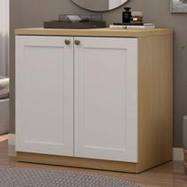 Sapateira Infinity 2 Portas Savana/Branco - Genialflex Sapateira Infinity 2 Portas Savana/Branco - Genialflex