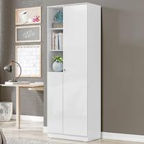 Sapateira Lince 2 Portas 8 Prateleiras Branco - Mx Móveis Sapateira Lince 2 Portas 8 Prateleiras Branco - Mx Móveis