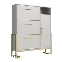 Sapateira Linha Destaques Arenas Dourado MX1062 Maxicasa Sapateira Linha Destaques Arenas Dourado MX1062 Maxicasa