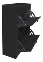 Sapateira Mercurio Preto II MDP 12mm 12 Pares Sapateira Mercurio Preto II MDP 12mm 12 Pares