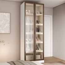 Sapateira Modulada 100% MDF 2 Portas Reflecta Orion CabeCasa MadeiraOriginals Bege Sapateira Modulada 100% MDF 2 Portas Reflecta Orion CabeCasa MadeiraOriginals Bege