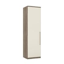 Sapateira Modulada Doce Vida com 1 Porta e 7 Prateleiras - Castanho/Off White Sapateira Modulada Doce Vida com 1 Porta e 7 Prateleiras - Castanho/Off White