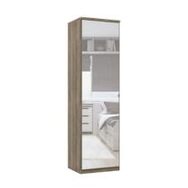 Sapateira Modulada Doce Vida com 1 Porta e Espelho - Castanho