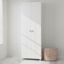 Sapateira Multiuso 2 Portas 8 Prateleiras Sa3406 Branco - Tecno Mobili Sapateira Multiuso 2 Portas 8 Prateleiras Sa3406 Branco - Tecno Mobili