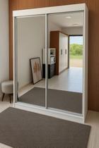 Sapateira Multiuso 2 Portas Com Espelhos Led E Portas De Correr Diamante Sapateira Multiuso 2 Portas Com Espelhos Led E Portas De Correr Diamante