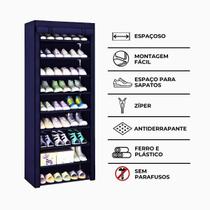 Sapateira Multiuso Calçados 9 Andares Porta Organizador