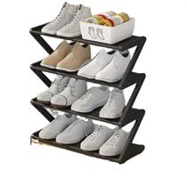 Sapateira Multiuso com 4 Níveis Rack Organizador Desmontável Sapateira Multiuso com 4 Níveis Rack Organizador Desmontável