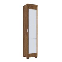 Sapateira Multiuso June 1 Porta 1 Gaveta com Espelho Canela